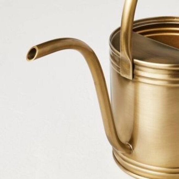 Hearth & Hand Magnolia 1L Accented Metal‎ Watering Can Brass Finish - Target - Picture 4 of 7